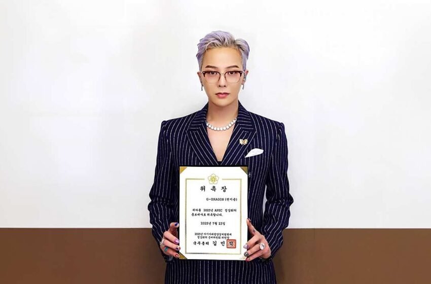  Bintang K-pop G-Dragon Dilantik Duta Kehormat Sidang Kemuncak APEC