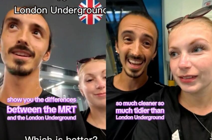  Pelancong Britain Ini Setuju MRT Lebih Baik Berbanding London Underground