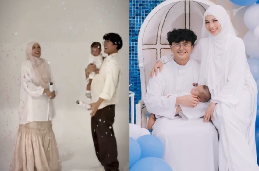  Anak Sulung Belum Setahun, Syasya Rizal Umum Hamil Cahaya Mata Kedua