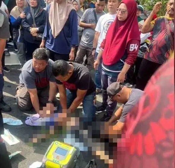  Lelaki Nekad Terjun Lubang Kumbahan Selamatkan Murid, Namun Mangsa Tidak Dapat Diselamatkan