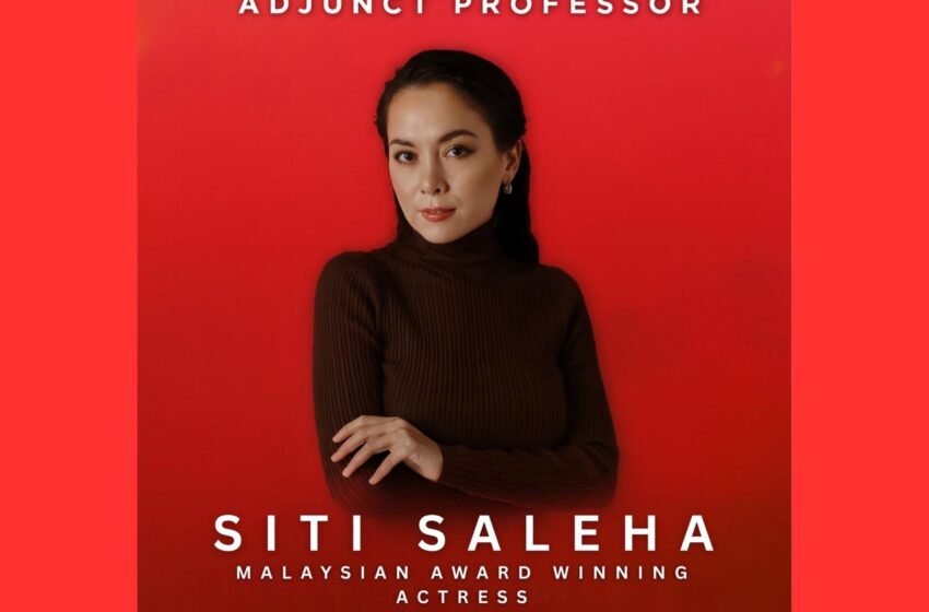 Siti Saleha Dilantik Sebagai Profesor Adjung Di Taylor’s University.