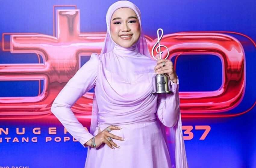  Raih Undi Lebih 12 Juta, Ernie Zakri Bintang Paling Popular