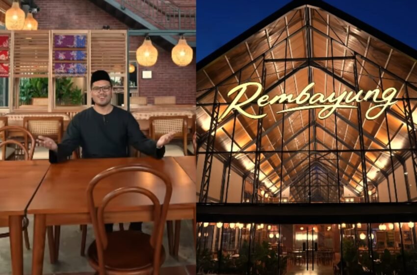  Bermodalkan RM4 Juta, Khairul Aming Buka Restoran Pertama